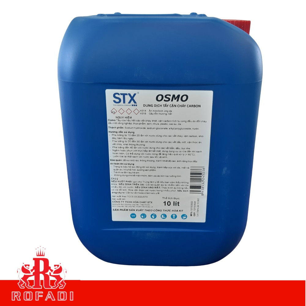 Dung dịch vệ sinh nhà bếp chuyên dụng STX OSMO 450Ml - 2L -10L 3