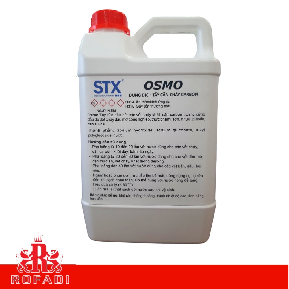Dung dịch vệ sinh nhà bếp chuyên dụng STX OSMO 450Ml - 2L -10L 2