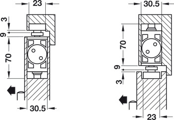 Thiết bị đóng cửa tự động  DCL31 931.84.019 3